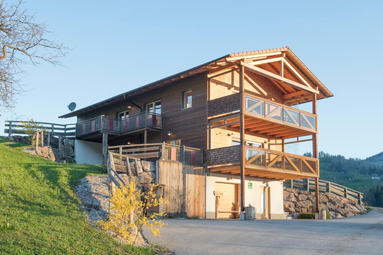 Ferienhaus Schwarzenbach Steinbach am Ziehberg Exteriör bild